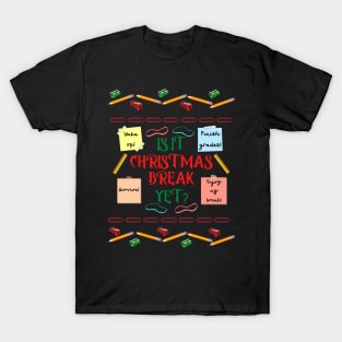 A Teacher's Ugly Christmas T-Shirt